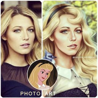 Blake Lively jako Aurora z Śpiącej Królewny