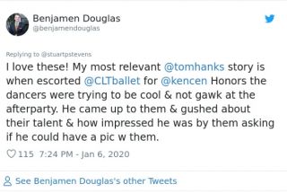 Tom Hanks - historie internautów