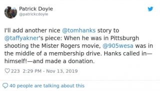 Tom Hanks - historie internautów