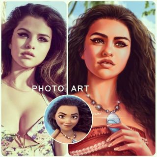 Selena Gomez jako Moana