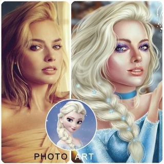 Margot Robbie jako Elsa