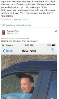 Tom Hanks - historie internautów