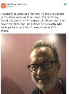 Tom Hanks - historie internautów