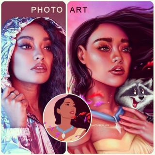 Leigh-Anne Pinnock jako Pocahontas