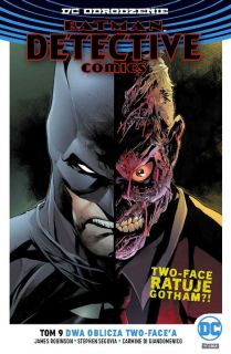 Batman – Detective Comics – Dwa oblicza Two-Face'a, tom 9 - okładka