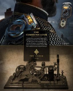The Order: 1886 - komunikator