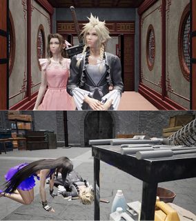 Final Fantasy VII Remake - grafiki, które wyciekły do sieci