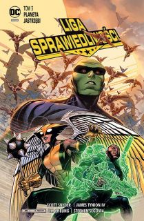 Liga Sprawiedliwości – Planeta Jastrzębi, tom 3 - okładka