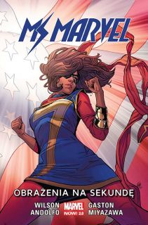 Ms Marvel – Obrażenia na sekundę, tom 7 - okładka
