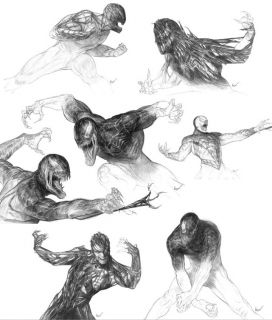 Spider-Man 3 - szkic koncepcyjny