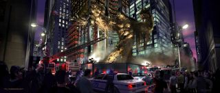 Spider-Man 3 - szkic koncepcyjny