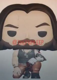 Funko Pop z gry Cyberpunk 2077