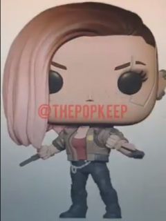 Funko Pop z gry Cyberpunk 2077