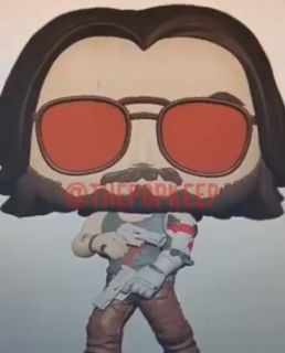 Funko Pop z gry Cyberpunk 2077