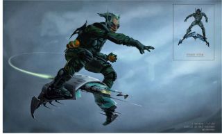 Spider-Man 2002 szkic koncepcyjny