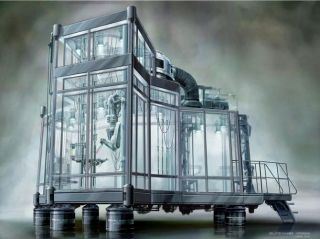 Spider-Man 2002 szkic koncepcyjny