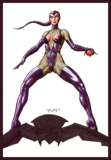 Spider-Man 2002 szkic koncepcyjny