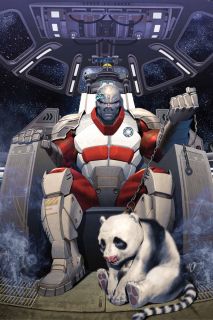 Mercurio the 4-D Man – mieszkaniec planety Gramos, który za pomocą swojej świadomości podróżował przez galaktykę i przejmował kontrolę nad władcami planet. Posiada nadludzką siłę i wytrzymałość, emituje również niewyobrażalne ciepło. Jego pseudonim bierze się stąd, że Gramos było planetę 4-wymiarową.