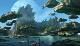 Avatar 2 - szkic koncepcyjny