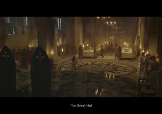 Wiedźmin - szkic koncepcyjny Cintry