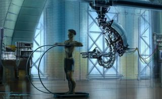 Spider-Man 2: szkic koncepcyjny