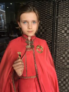 Wiedźmin - Lila Prideaux  jako młoda Renfri