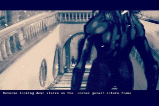 Storyboard sceny z Strzygą - Wiedźmin