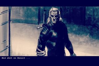 Storyboard sceny z Strzygą - Wiedźmin