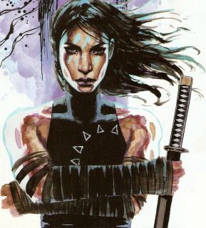 Echo - jedna z niewielu postaci Marvela pozbawionych zmysłu słuchu; dawna kochanka Daredevila, a także następczyni Ronina.