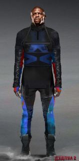 Deadpool 2 - szkic koncepcyjny