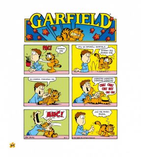 Garfield. Tłusty koci trójpak. Tom 4 - plansza