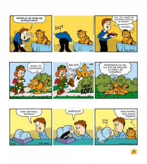 Garfield. Tłusty koci trójpak. Tom 4 - plansza