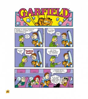 Garfield. Tłusty koci trójpak. Tom 4 - plansza