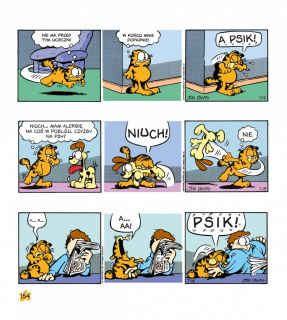 Garfield. Tłusty koci trójpak. Tom 5 - plansza