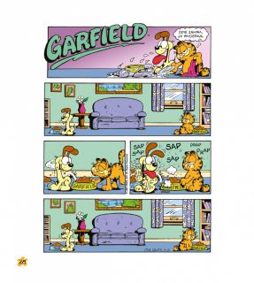 Garfield. Tłusty koci trójpak. Tom 6 - plansza