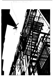 Batman - Początek - szkice koncepcyjne