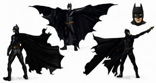 Batman - Początek - szkice koncepcyjne