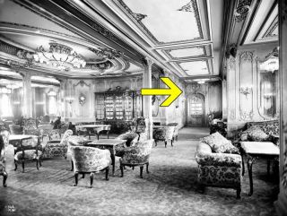 Wnętrze statku Titanic 