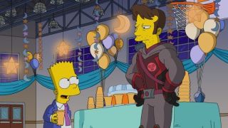 Simpsonowie - odcinek "Bart and the Bad Guy"