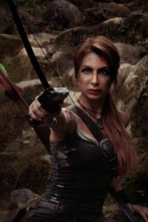 Lena-Lara jako Lara Croft