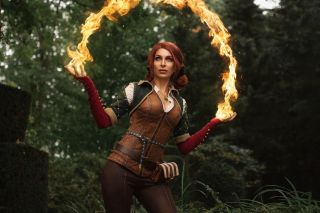 Lena-Lara jako Triss Merigold