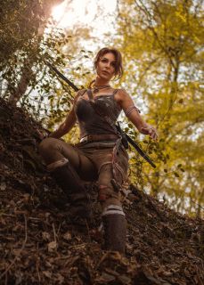 Lena-Lara jako Lara Croft