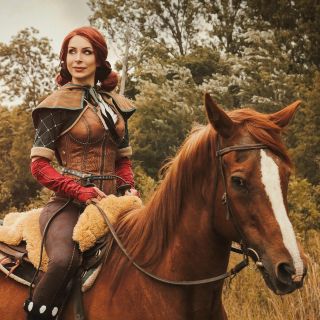 Lena-Lara jako Triss Merigold