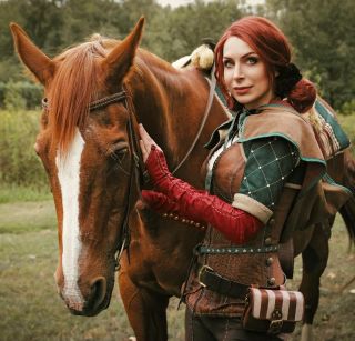 Lena-Lara jako Triss Merigold