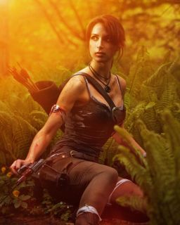 Lena-Lara jako Lara Croft