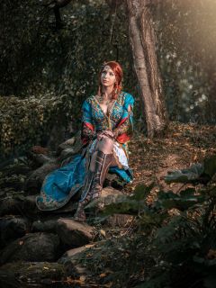 Lena-Lara jako Triss Merigold