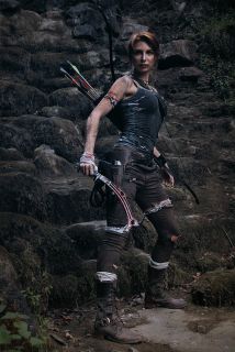 Lena-Lara jako Lara Croft