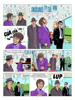  Agatha Christie. Miss Marple. Noc w bibliotece - plansza