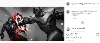 Avengers: Endgame - szkic koncepcyjny