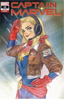 Captain Marvel #16 - wariant okładki